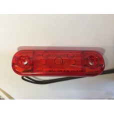 Piros helyzetjelző 3 ledes